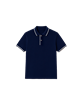 P5106 - Chomba Jersey Con Vivos TALLE ESPECIAL 